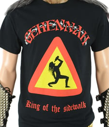 GEHENNAH - King Of The Sidewalk
