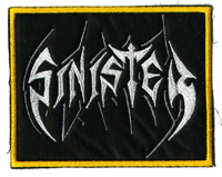 SINISTER - Yellow Border Logo