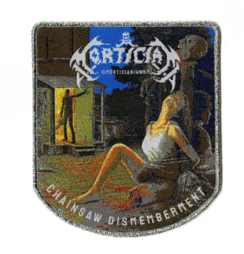 MORTICIAN - Chainsaw Dismemberment (Silver Border)
