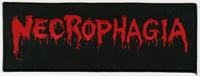 NECROPHAGIA - Logo Red