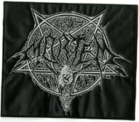 MORTEM - Logo (Embroidered PATCH)