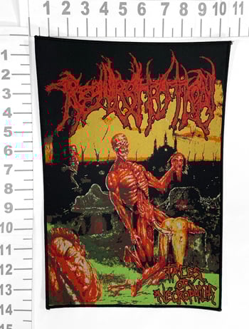 REGURGITATION - Tales Of Necrophilia (Black Border)