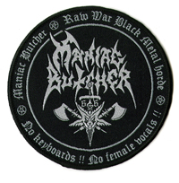 MANIAC BUTCHER - Raw War Black Metal Horde