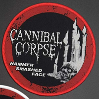 CANNIBAL CORPSE - Hammer Smashed Face (Red Border)