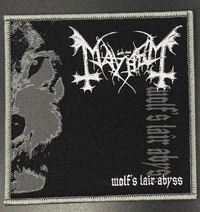 MAYHEM - Wolf's Lair Abyss (Grey Border)
