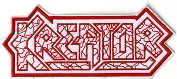 KREATOR - Shaped Red Outline Logo