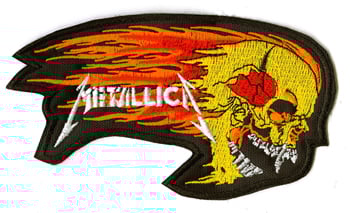 METALLICA - Flaming Skull
