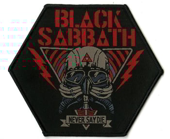 BLACK SABBATH - Never Say Die Face