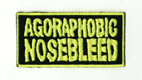 AGORAPHOBIC NOSEBLEED - Yellow Logo