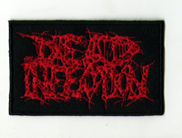 DEAD INFECTION - Red Logo On Black