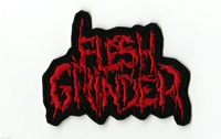 FLESH GRINDER - Red Logo