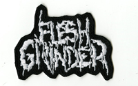 FLESH GRINDER - White Logo