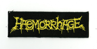HAEMORRHAGE - Yellow Logo