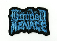 HOODED MENACE - Sea Blue Logo