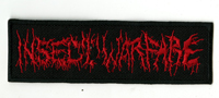 INSECT WARFARE - Red Old Logo