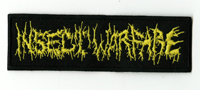 INSECT WARFARE - Yellow Old Logo