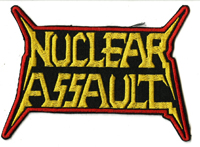 NUCLEAR ASSAULT - Shaped Logo NUCLEAR ASSAULT - Shaped Logo
