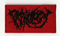PATHOLOGY - Black Logo On Red