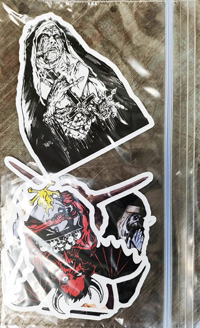 NUNSLAUGHTER - Mixed Stickers Pack Of 5