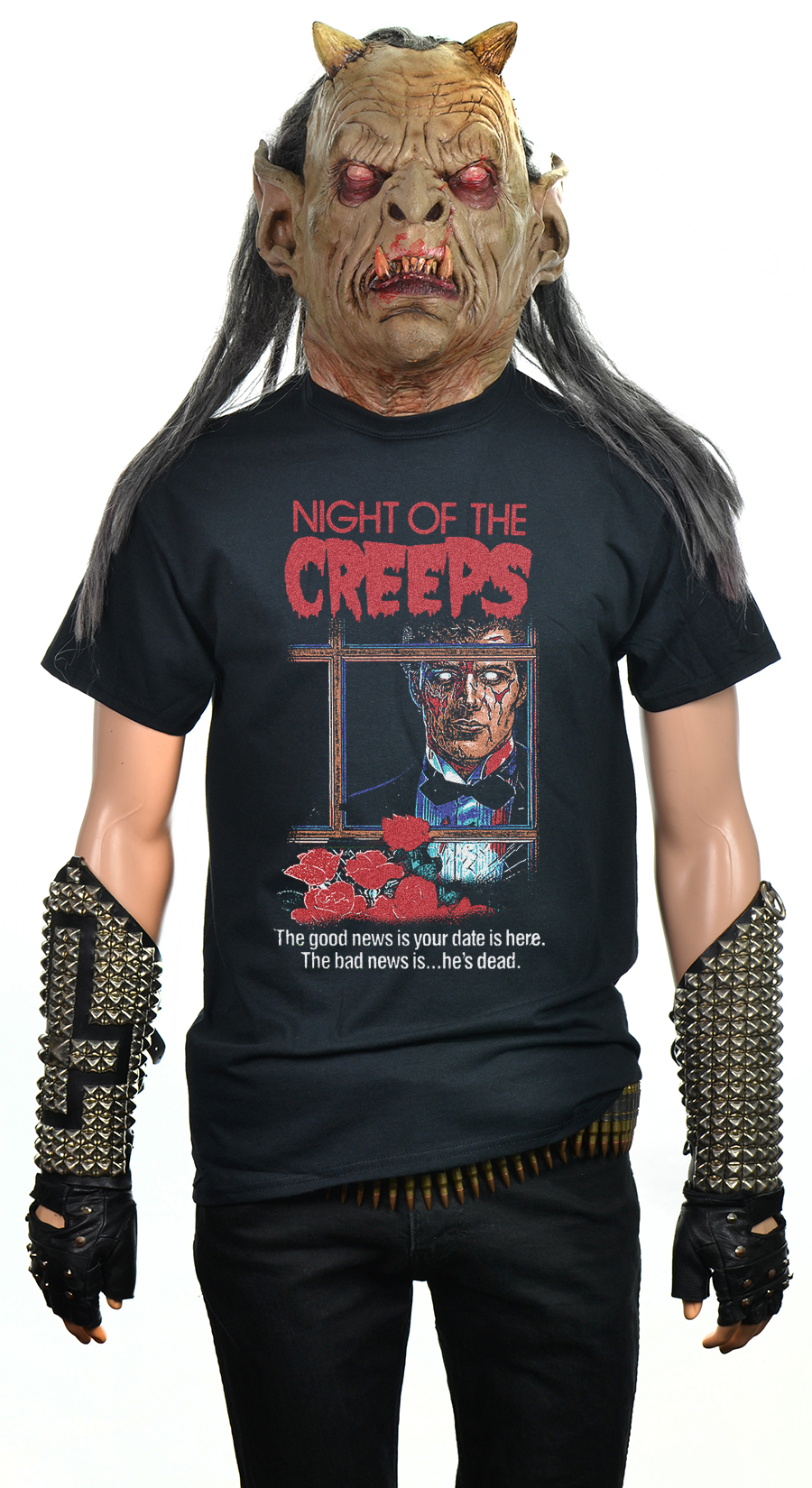 Night of the Creeps Canvas Trifold Wallet Horror Punk Rockabilly Psychobilly 