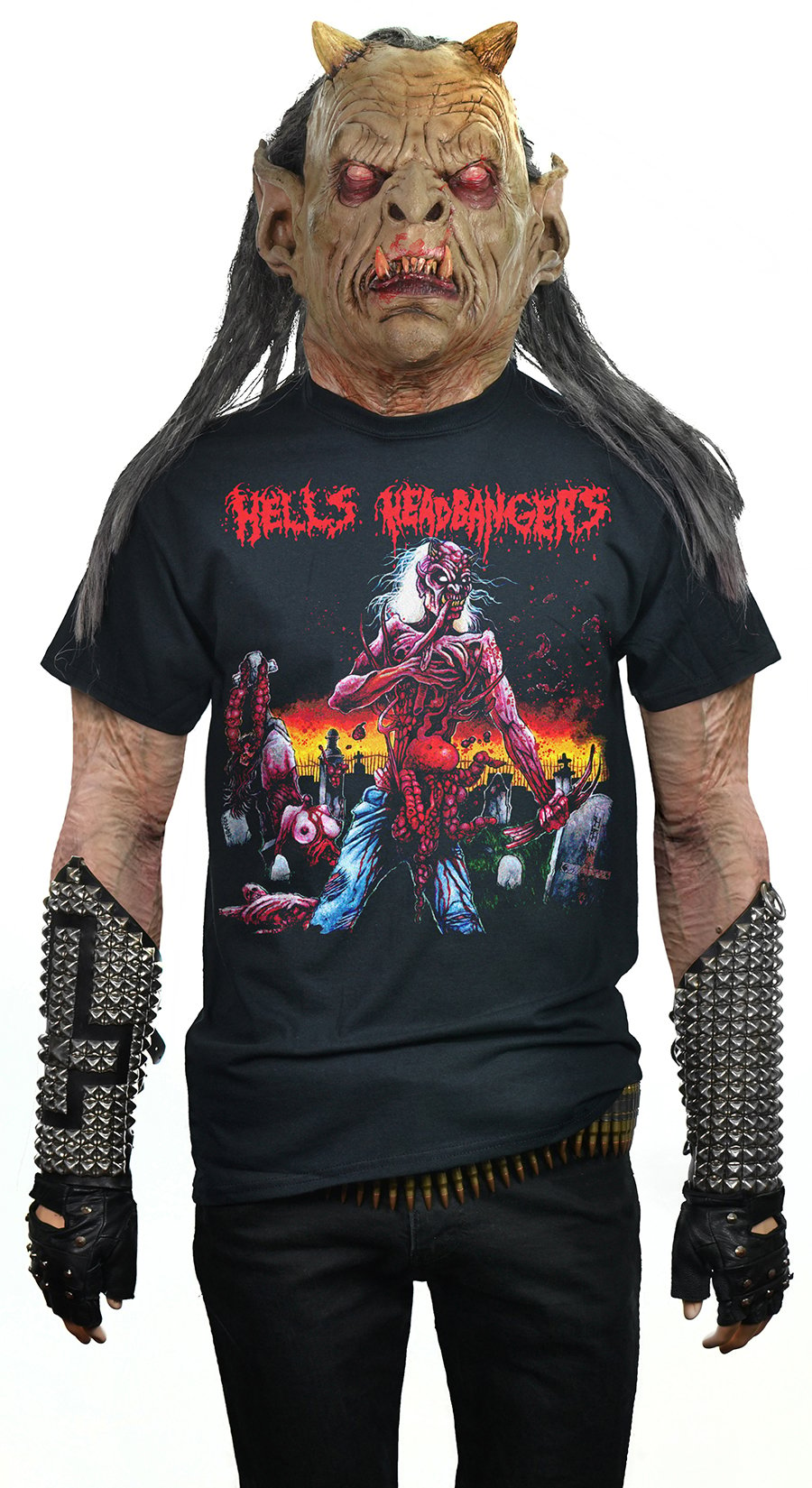 HELLS HEADBANGERS - Skull Full Of Metal (Full Color)