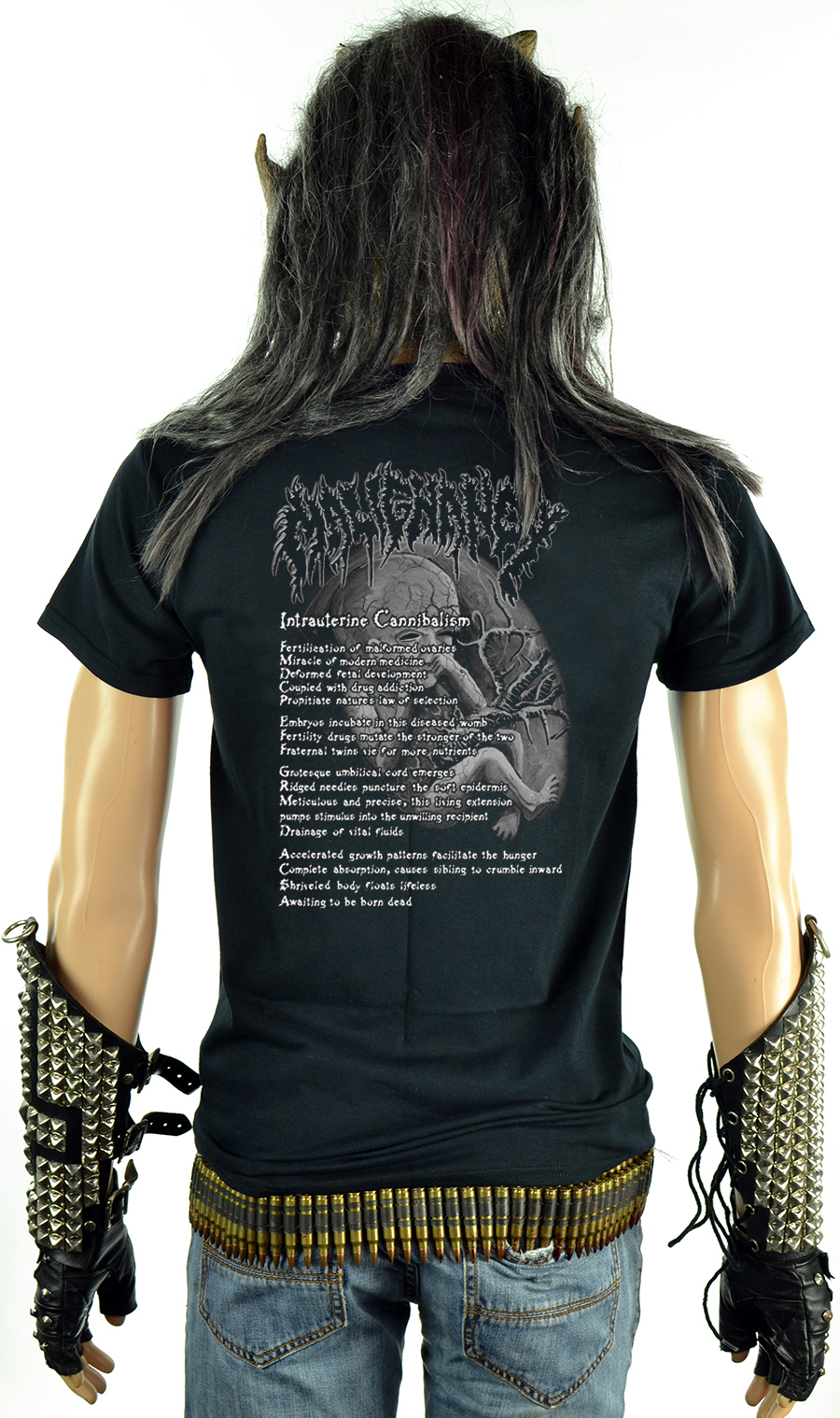 MALIGNANCY - Intrauterine Cannibalism (T-Shirt -OR- Girlie)