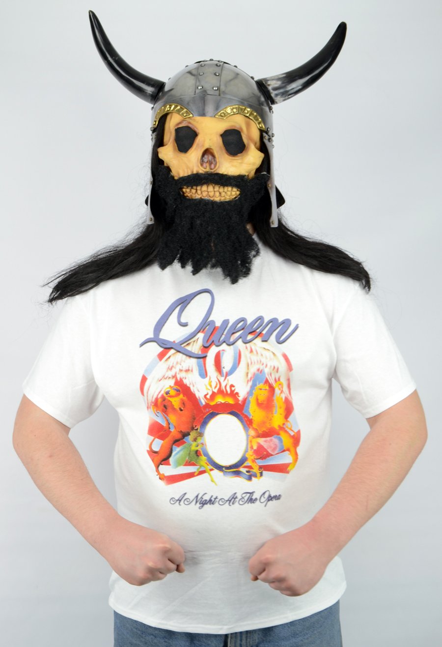 lager Chip fordomme QUEEN - A Night At The Opera (WHITE T-Shirt)
