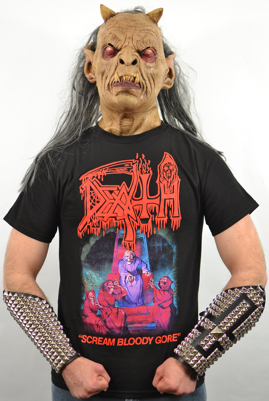 Death Scream Bloody Gore T-Shirt schwarz