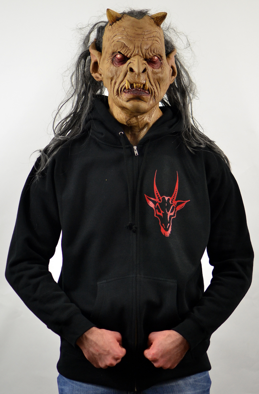 【激レア】THUG CLUB　Archive Satan Hooded Vest 激レア】THUG CLUB Archive Satan Hooded Vest トップス