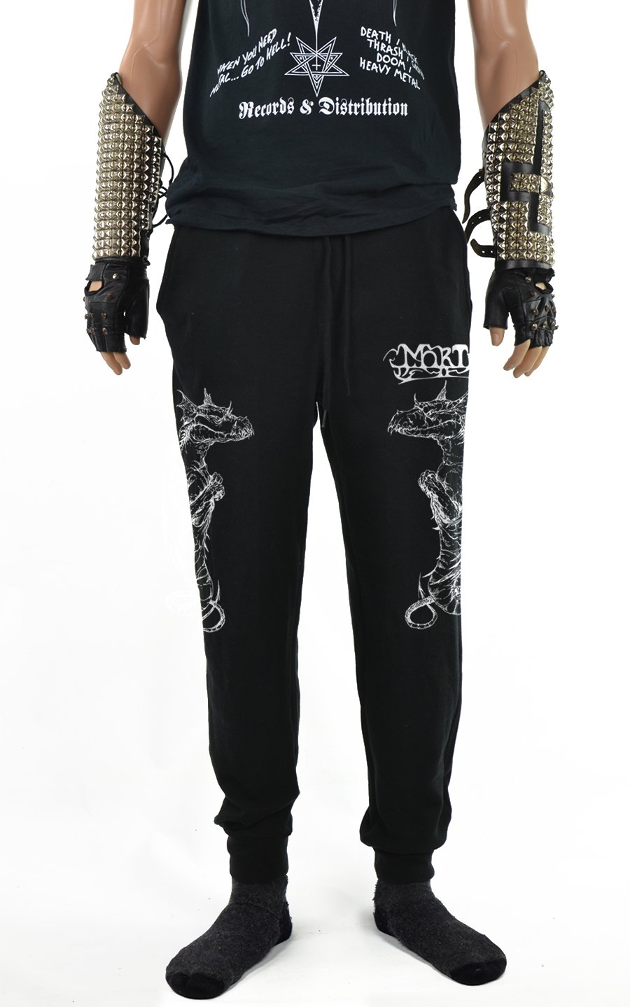 Heavy metal hot sale sweatpants